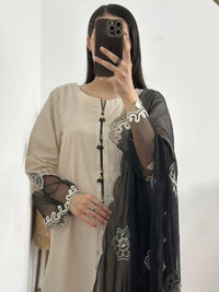 3 pcs (Black Whisper)