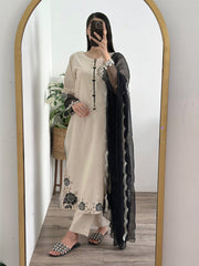 3 pcs (Black Whisper)