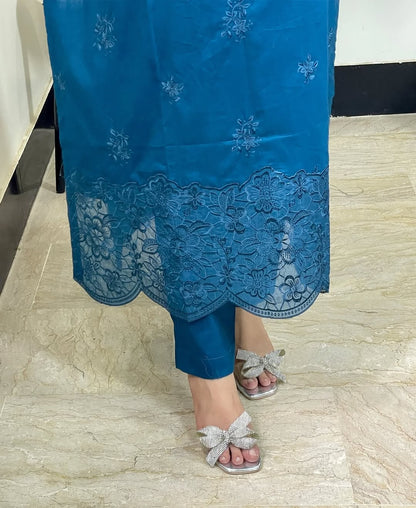 Mystic Glaze - 3 Piece Embroidered Lawn Cotton Suit